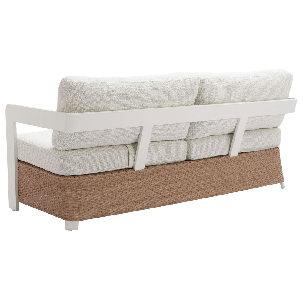 Zuo Modern Gelo Sofa in White and Brown, , large