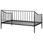 Pacific Landing Newbury Twin Daybed Bed Frame in Matte Black, , large