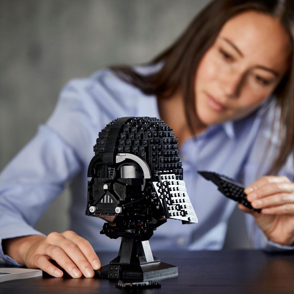 LEGO Star Wars Darth Vader Helmet Building Set, , large