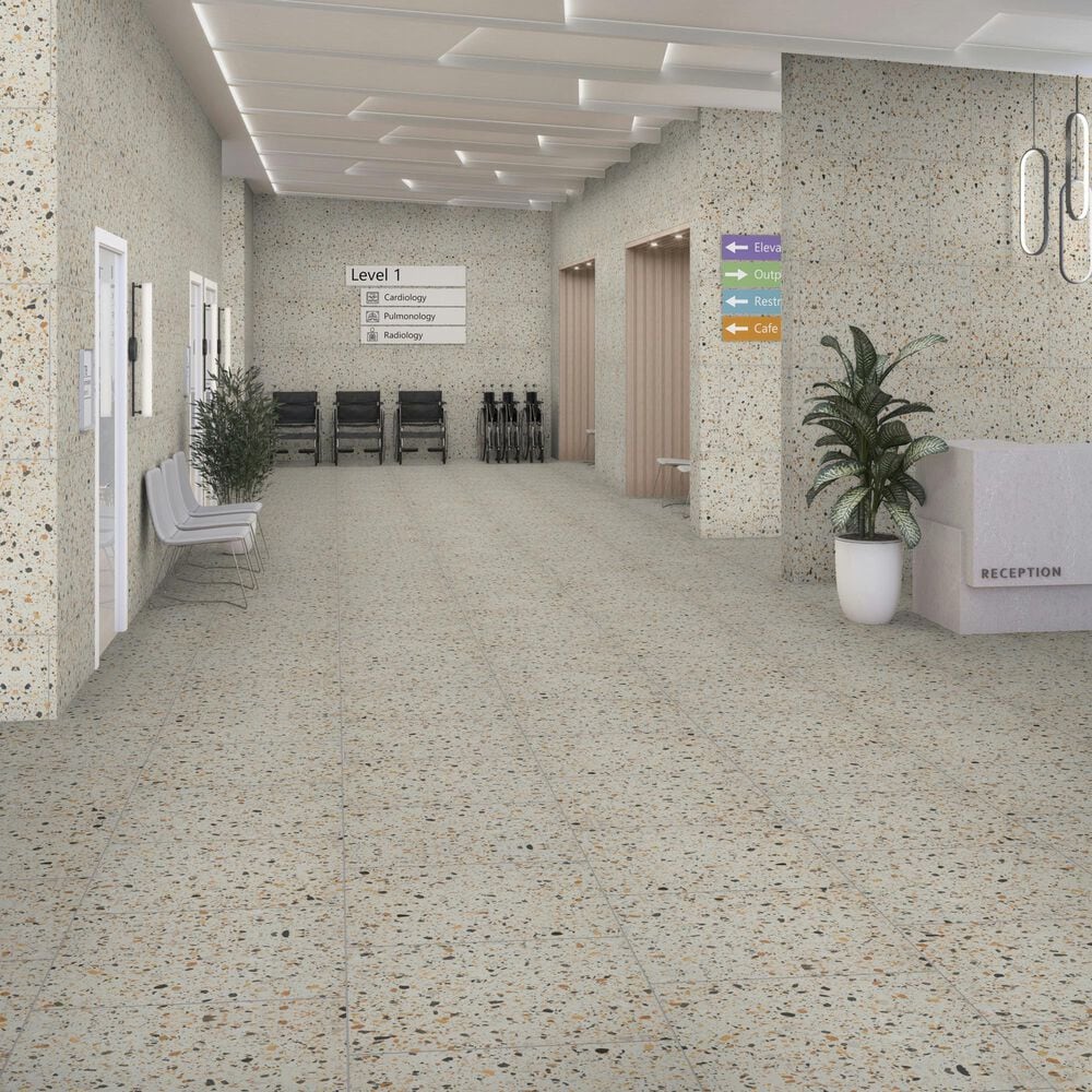 Dal-Tile Poke Confetti Flecks 24" x 24" Porcelain Tile, , large