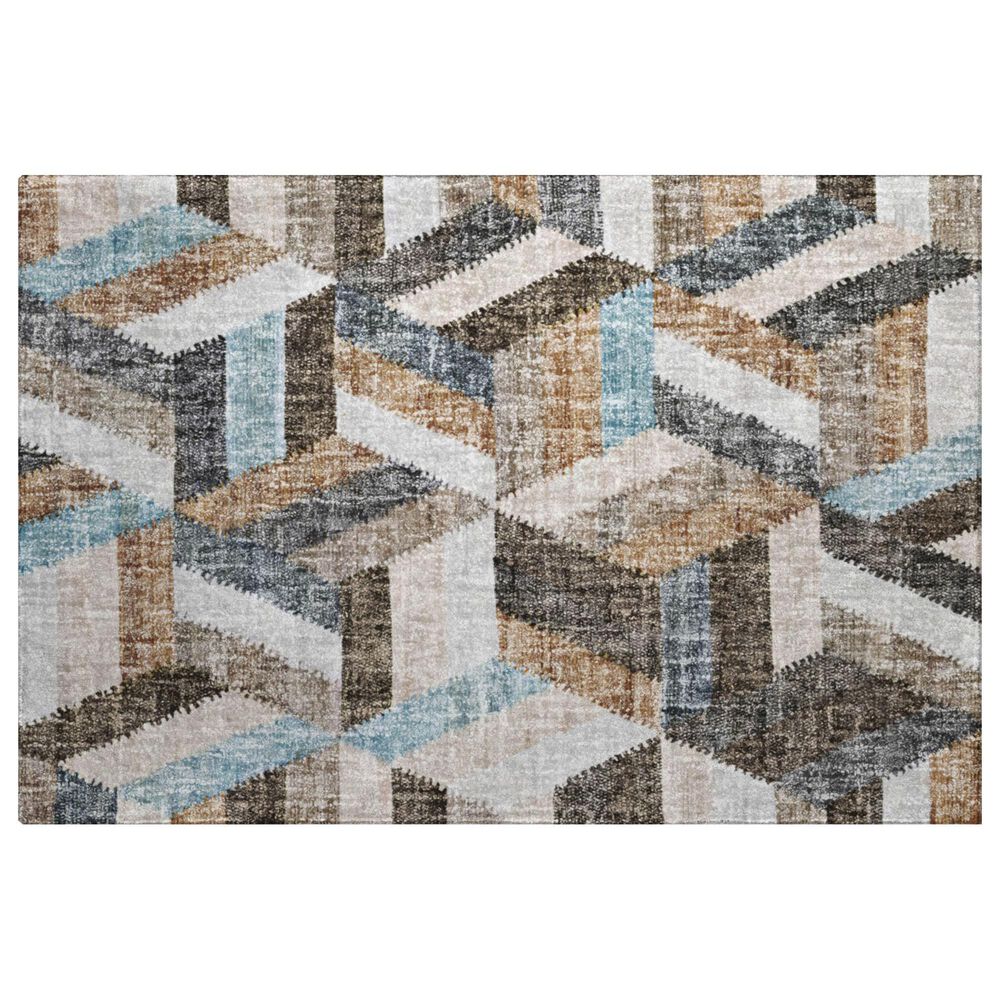 Dalyn Rug Company Lorenzo LN1 Brown 2"6" x 3"10" Area Rug, , large