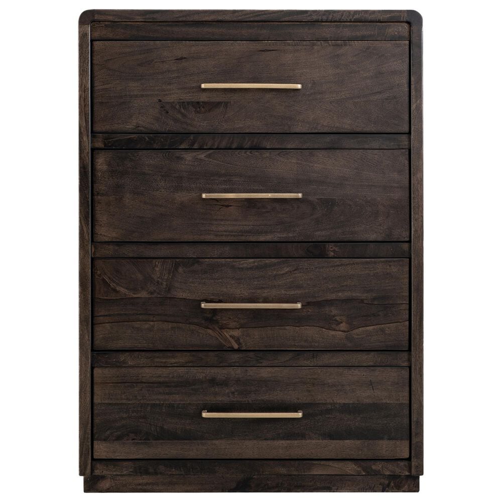 Fallridge Mezquite 5 Drawer Chest in Black, , large