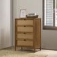 Hearth and Haven 4-Drawer Chest in Brown, , large