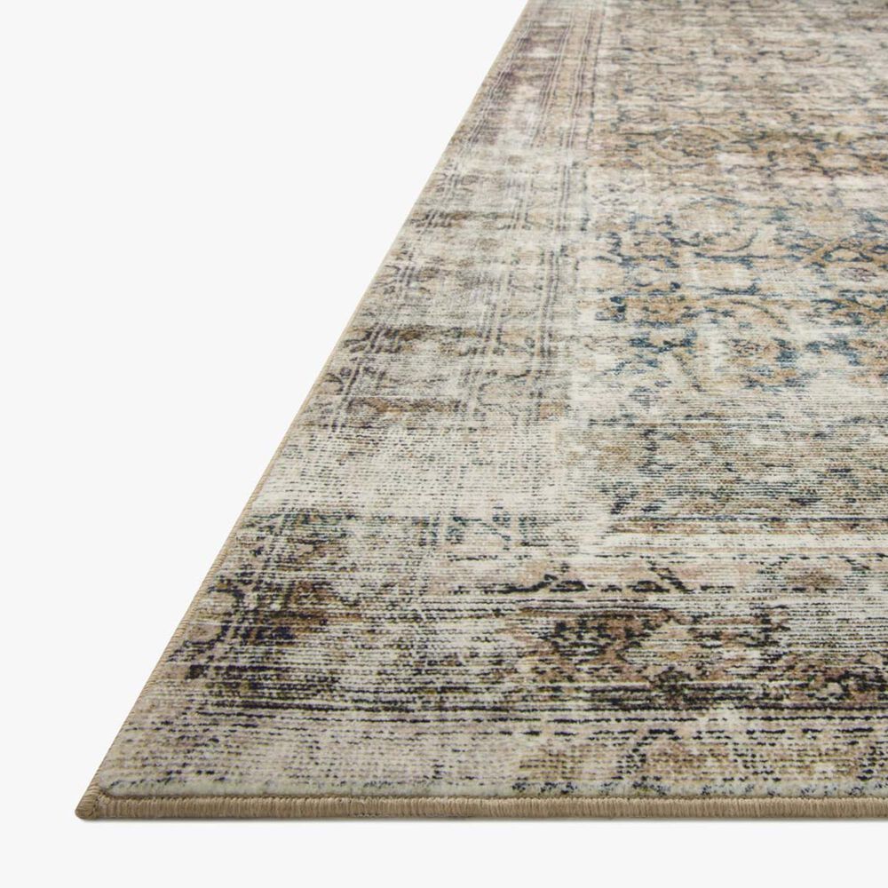 Amber Lewis x Loloi Morgan 2&#39;3&quot; x 7&#39;6&quot; Navy and Sand Runner, , large