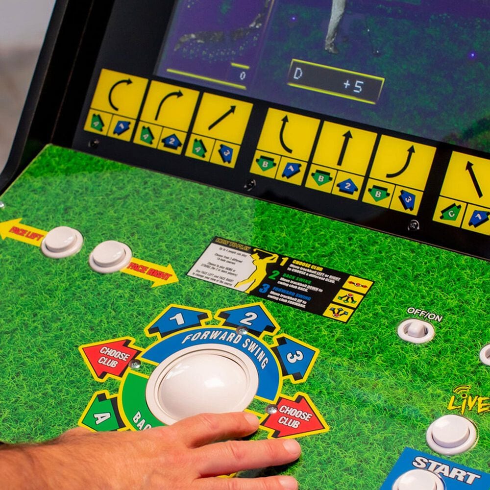 Arcade1Up Golden Tee 3D Deluxe Arcade Machine 8 Games in 1, , large