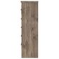 Ashley Rusticott 5-Drawer Chest in Brown, , large