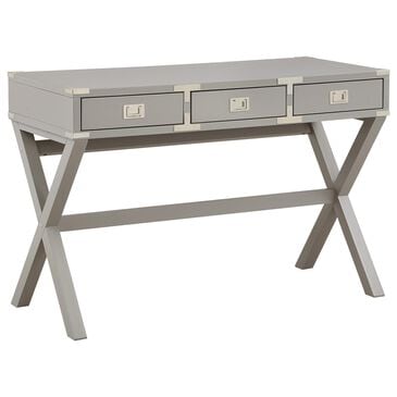 OSP Home Wellington 46" Power Desk in Gray, , large