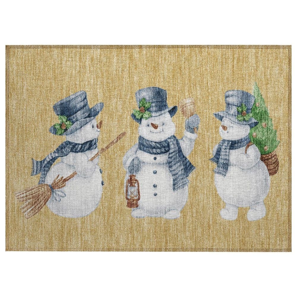 Dalyn Rug Company Wonderland WN34 Gold 2"6" x 3"10" Area Rug, , large