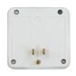 Helios Helios 2 Outlet Wall Tap Surge Protector with 2 USB Charging Ports, , large