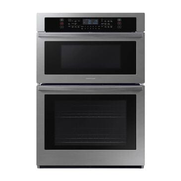 Samsung 30" Smart Electric Wall Oven with Microwave Combination in Stainless Steel, , large