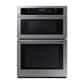 Samsung 30" Smart Electric Wall Oven with Microwave Combination in Stainless Steel, , large