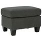 Signature Design by Ashley Bayonne Ottoman in Charcoal, , large
