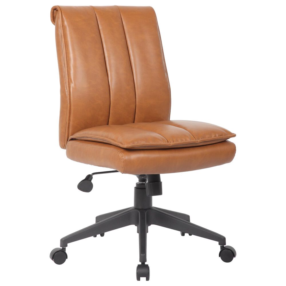 Presidential Seating Double Plush Task Chair in Chrome and Black, , large