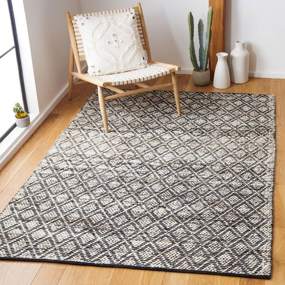 Safavieh Natura NAT615T 8&#39; x 10&#39; Ivory and Brown Area Rug, , large
