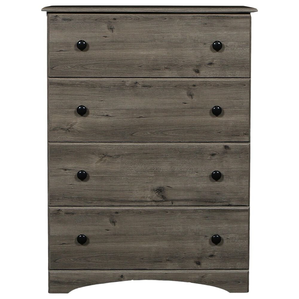 Lemoore 4 Drawer Big Chest Sidekicks in Weathered Grey Ash, , large