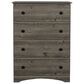 Lemoore 4 Drawer Big Chest Sidekicks in Weathered Grey Ash, , large