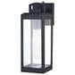 Vaxcel Kinzie 14.25" 1-Light Outdoor Wall Sconce in Textured Black, , large