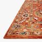 Loloi Padma 2" x 5" Orange and Multicolor Runner, , large