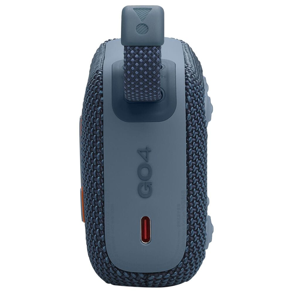 JBL Go 4 Portable Waterproof Bluetooth Speaker in Blue, , large
