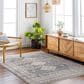 Surya Aida 2"7" x 4"11" Medium Gray, Gray, Beige, Charcoal and Tan Area Rug, , large