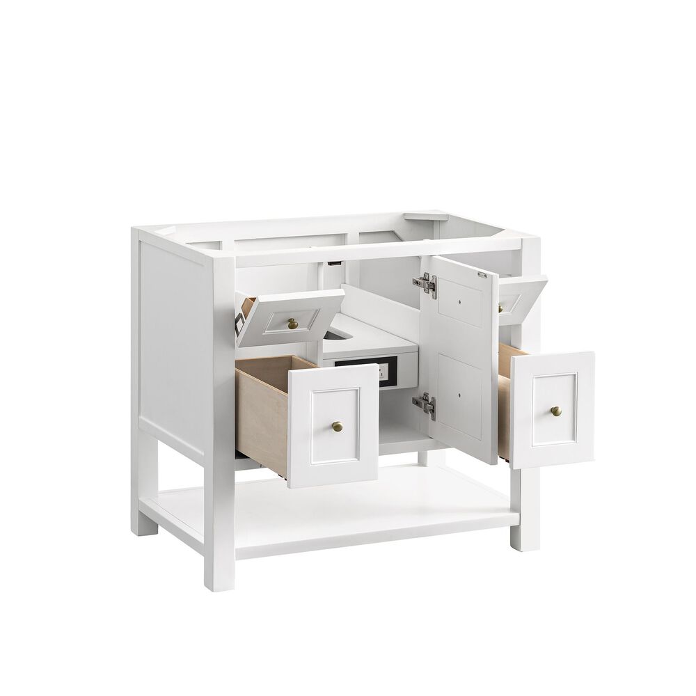 James Martin Vanities Breckenridge 36&quot; Single Bathroom Vanity in Bright White, , large