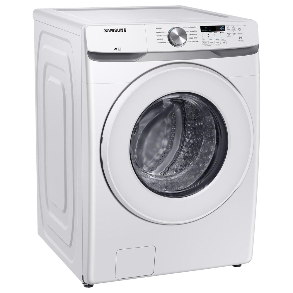 Samsung 4.5 Cu. Ft. Front Load Washer with Shallow Depth in White, , large