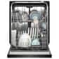 KitchenAid 24" Third Level Utensil Rack Dishwasher with 30+ Total Wash Jets and Pocket Handle in Black, , large