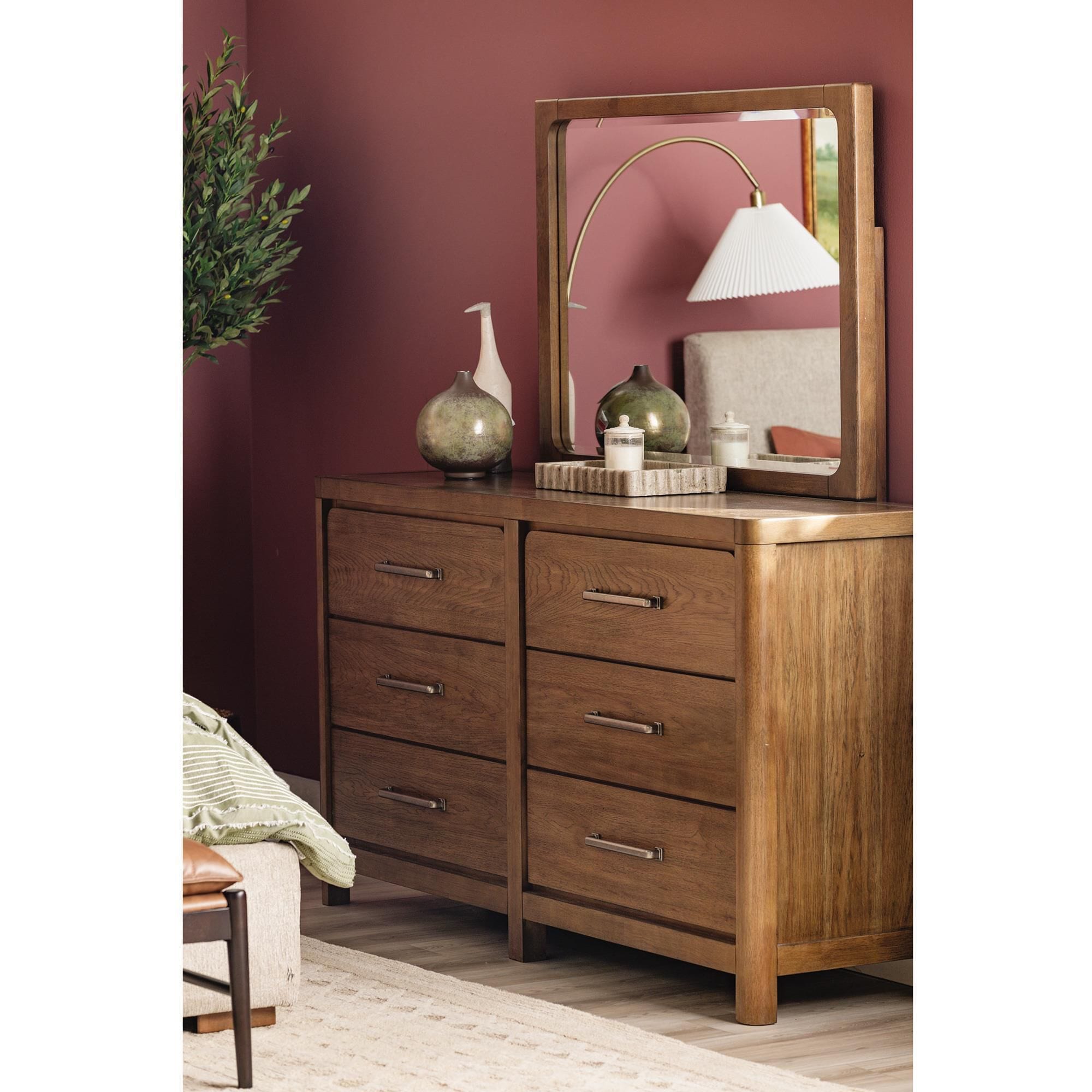 美品　Drawer 36 Benchcraft Ashbryn B844B1 Dresser and Mirror