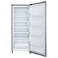 LG 2-Piece Kitchen Package with 22.3 Cu. Ft 4-Door French Door Refrigerator and Single Door Freezer in Black Stainless Steel, , large