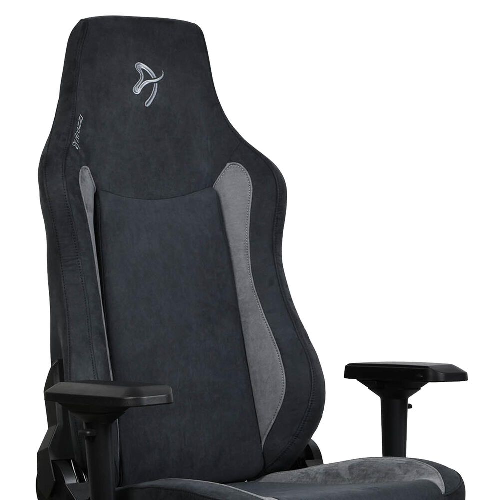 Arozzi Vernazza Supersoft Fabric Gaming Chair in Black, , large