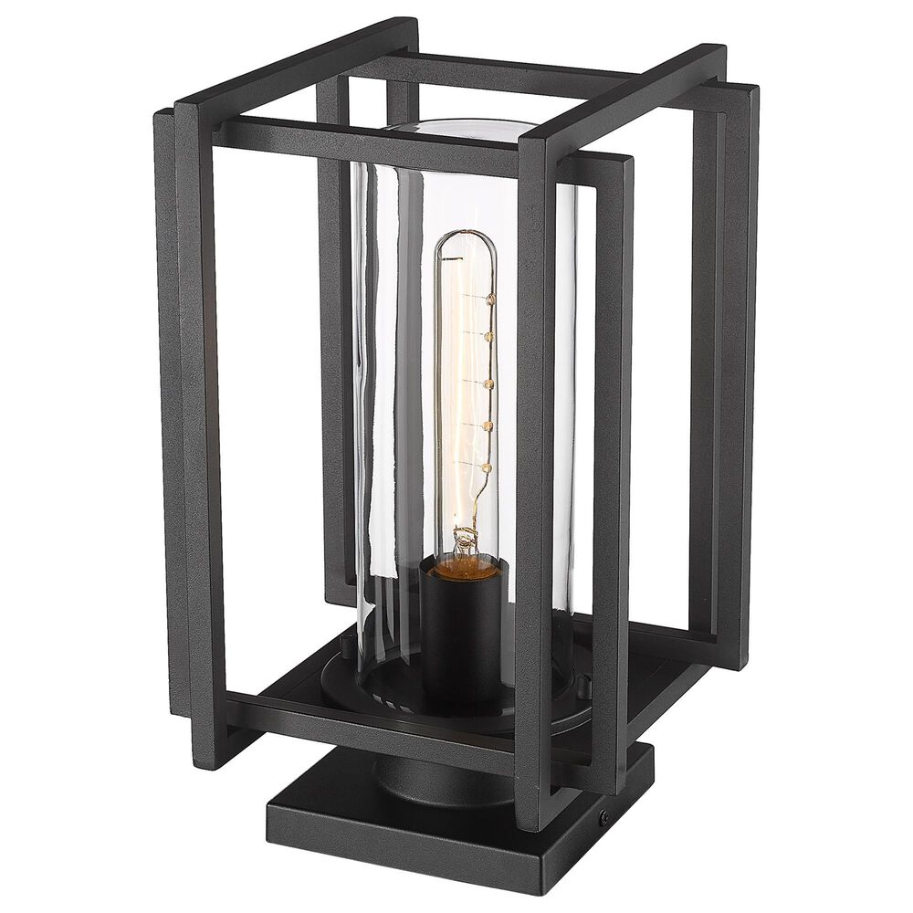 Golden Lighting Tribeca 1-Light Patio Pier Mount in Natural Black, , large
