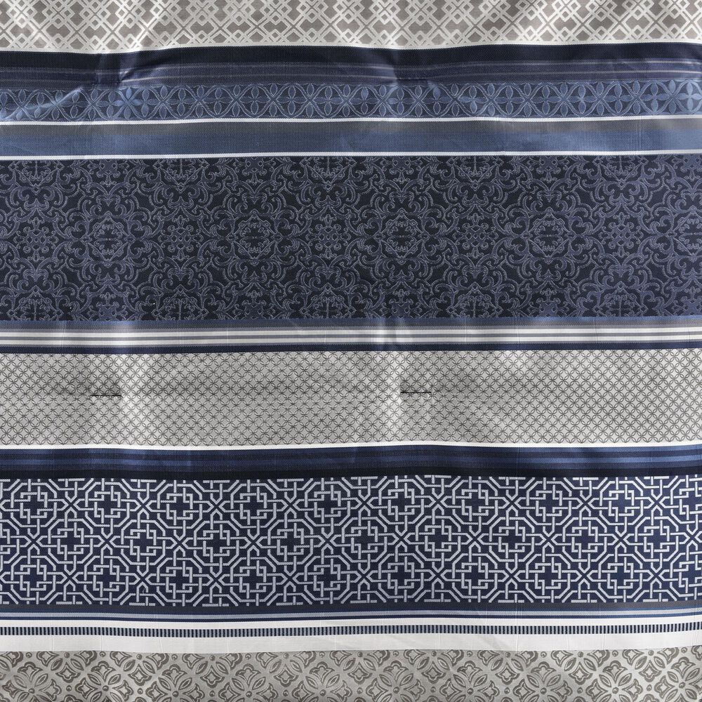 Royal Court Carlisle 3-Piece Full/Queen Comforter Set in Indigo, , large