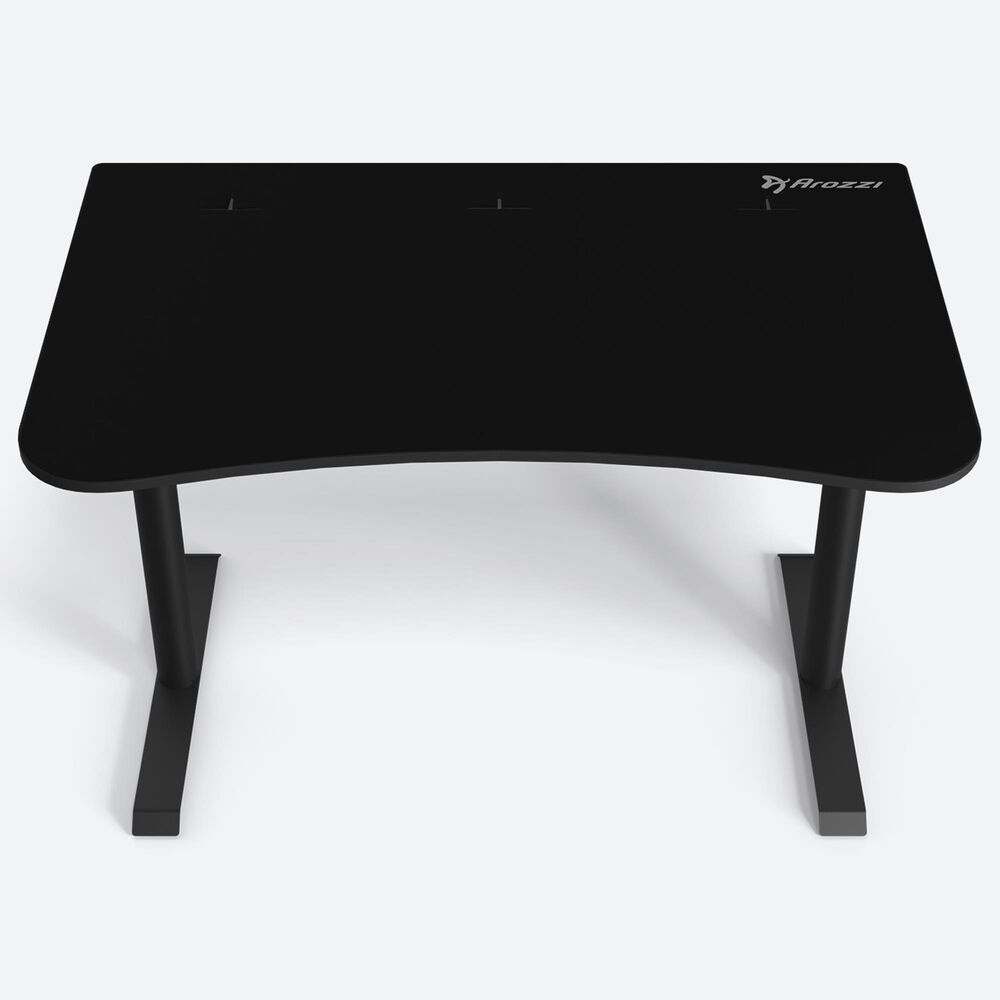 Arozzi Arena Small Gaming Desk in Pure Black, , large