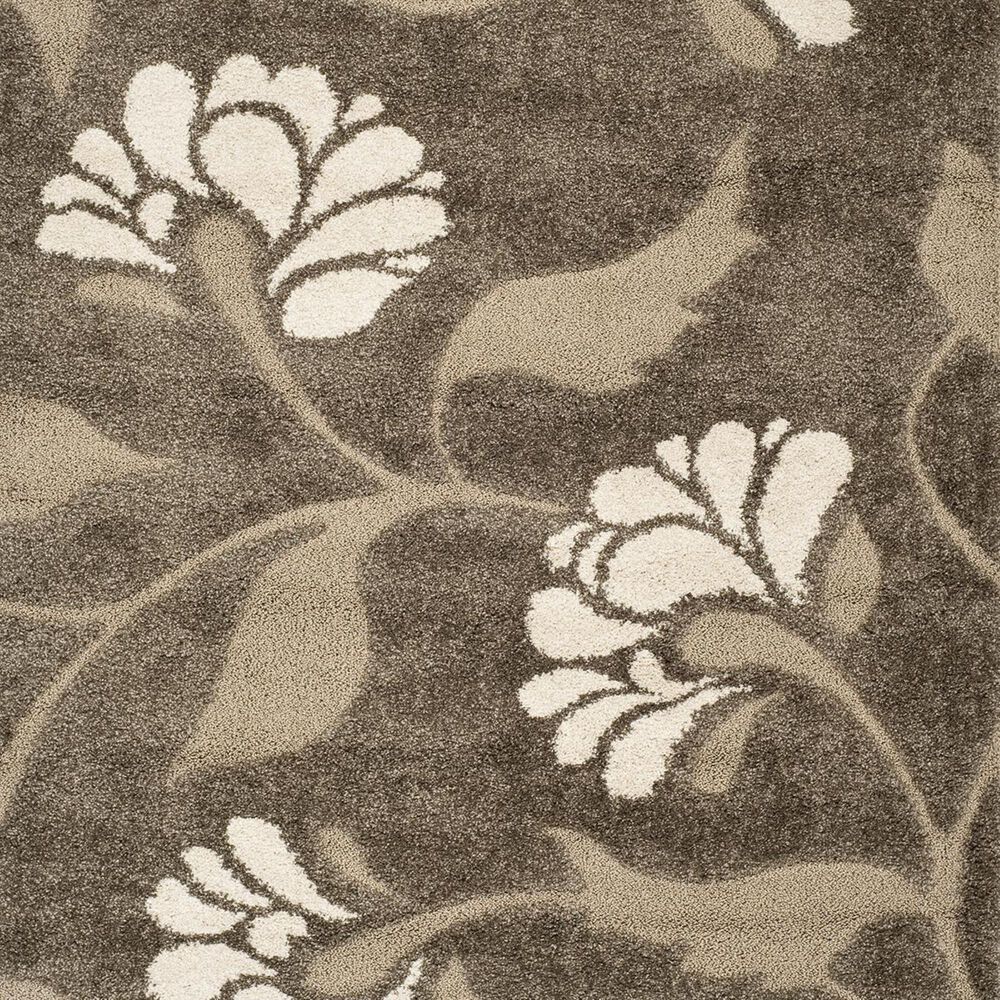Safavieh Florida Shag SG459-7913-29 2&#39;3&quot; x 9&#39; Smoke/Beige Runner, , large