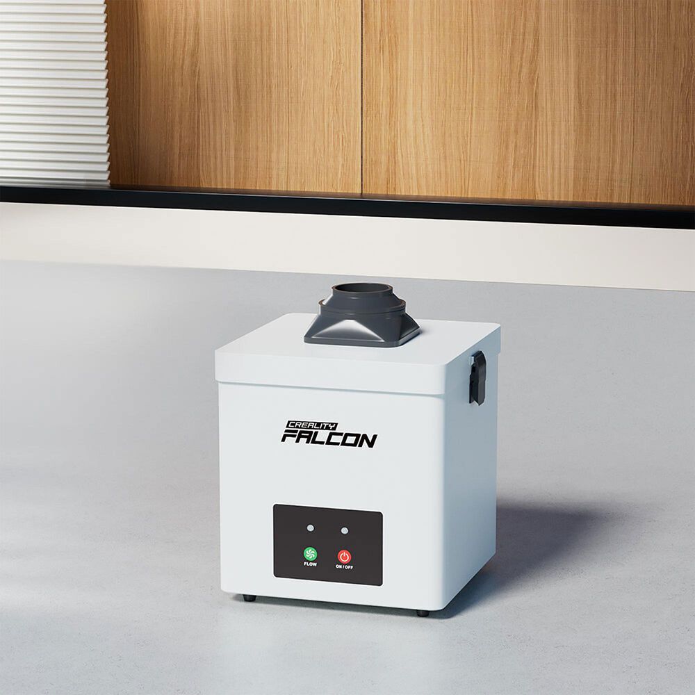 Creality 3D Technology Falcon Desktop Air Purifier in White, , large