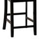 Linon Home Decor Torino Villa Counter Stool in Black, , large