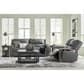 Ashley Brixworth 2-Seat Reclining Sofa in Slate, , large