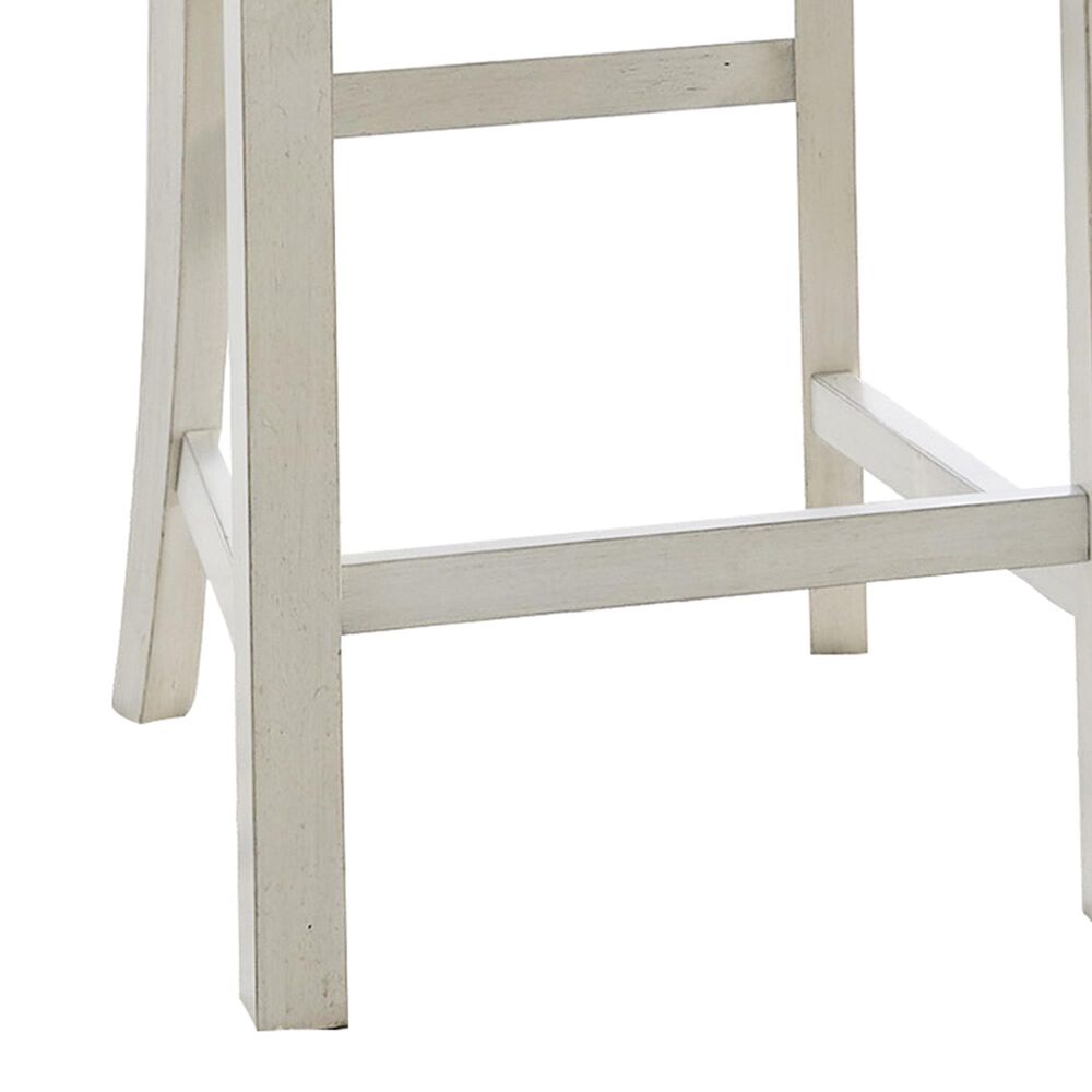 Ashley Robbinsdale Counter Height Barstool in White &#40;Set of 2&#41;, , large