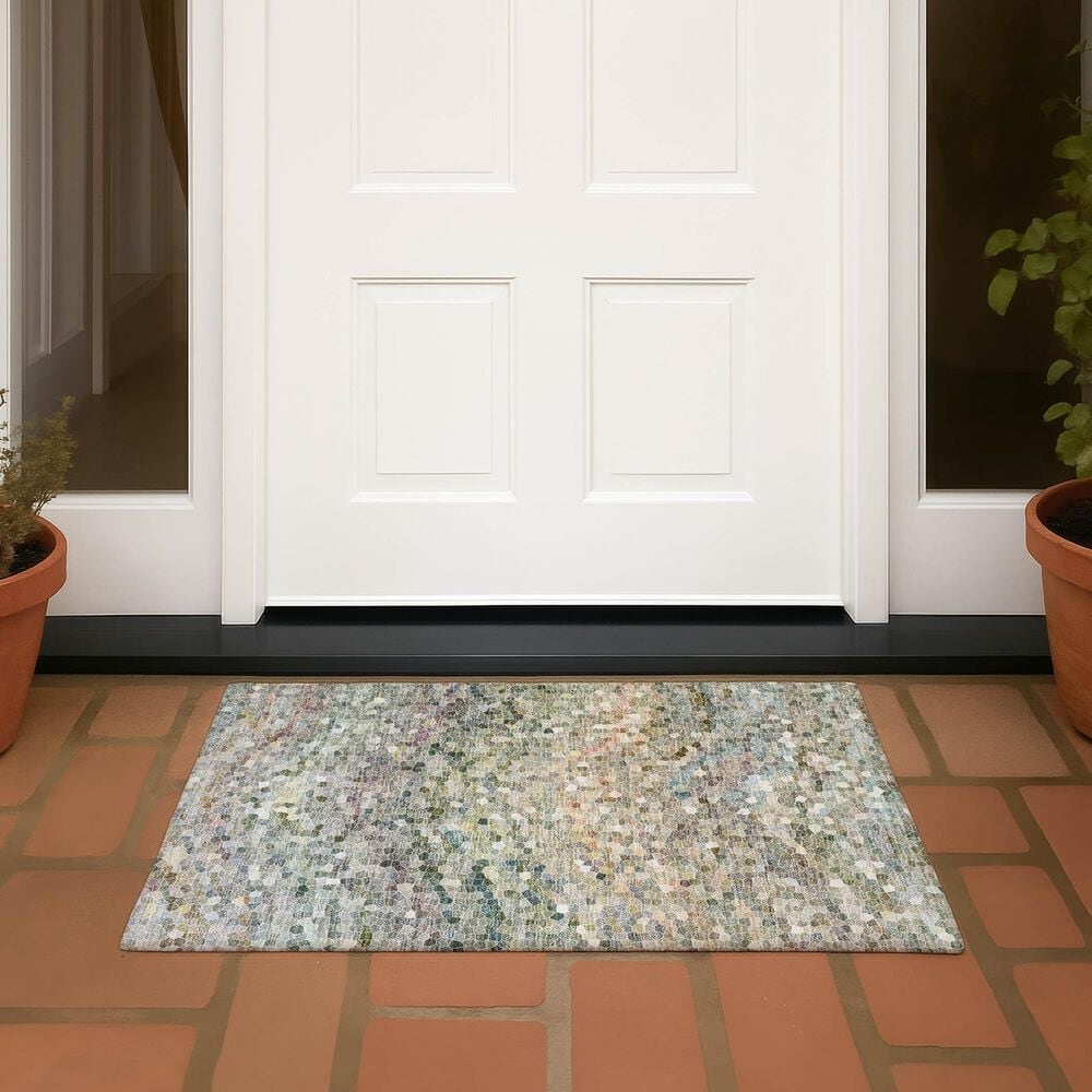 Dalyn Rug Company Lumara LM3 Sage 1'8" x 2'6" Area Rug, , large