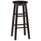 Linon Home Decor Abby 29" Bar Stool in Walnut, , large