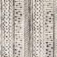 Oriental Weavers Georgia Tribal 8826E 7"10" x 10"10" Ivory and Black Area Rug, , large