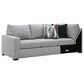 Ashley Lakepoint 2-Piece U-Shaped Sectional with Right-Facing Chaise in Nickel, , large
