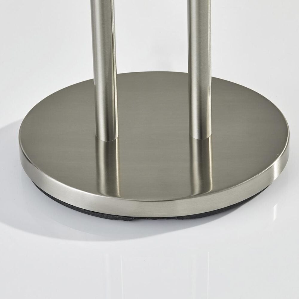 Adesso Duet Table Lamp in Brushed Steel, , large