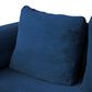 Furniture of America Ellis Stationary Modular Customizable Space-Saving Sofa in Blue, , large