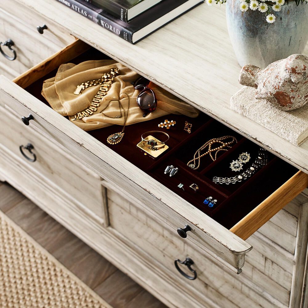 Kincaid Selwyn Whiteside 8-Drawer Dresser in Cottage White, , large