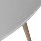 Blue River Kylie 47" Outdoor Round Dining Table in Grey and Light Eucalyptus, , large