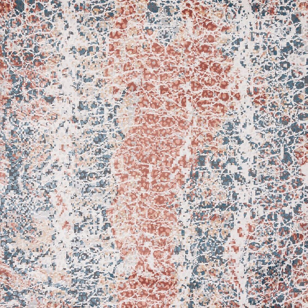 Safavieh Invista 9&#39; x 12&#39; Navy and Rust Area Rug, , large