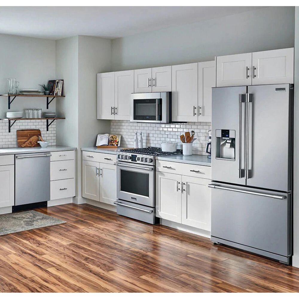 Frigidaire Gallery 4 Piece Kitchen Package With Slide In Gas Range Stainless Steel Nebraska Furniture Mart