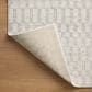 Loloi II Kamala 11"2" x 15"7" Ivory and Grey Area Rug, , large