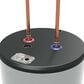 GE Appliances 26-Gallon Top Port Lowboy Electric Water Heater in Gray, , large